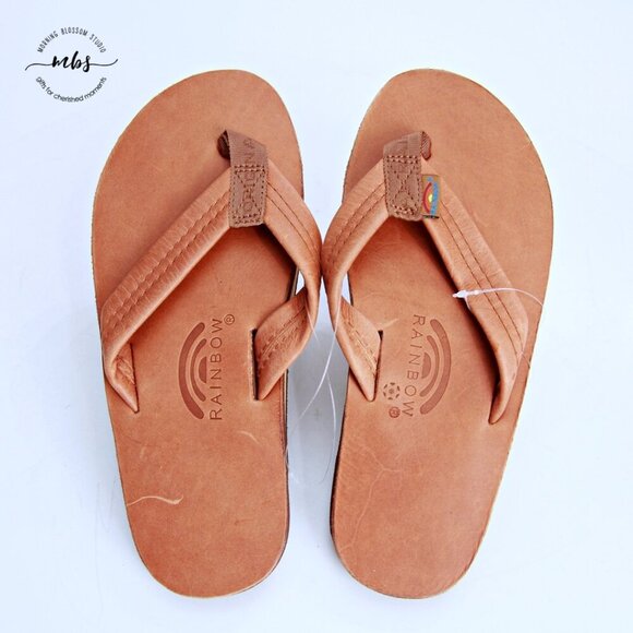 NWT Rainbow Tahitian Sandals Style 301ALL Tan Men Medium, 8 1/2 - 9 1/2, 0221 - Picture 10 of 10